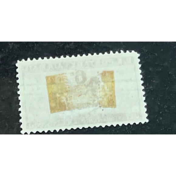 US C40 Airmail Alexandria Virginia 6c single (1 stamp) MNH 1949 Unique Cancel - Picture 2 of 2